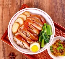 Pork Shank Roll Platter Rice