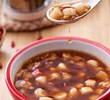 Red Sugar Fermented Rice Ball Soup