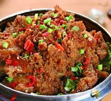Steamed Lamb with Rice Flour
