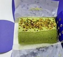 Pistachio Swiss Roll