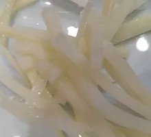 Bamboo Shoots in Clear Water