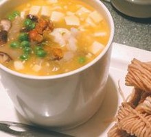 Crab Roe Eight Treasure Tofu Pudding
