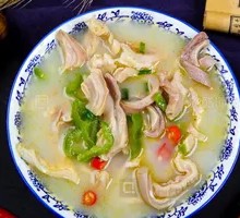 Tripe and Meatball Soup