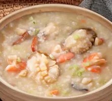 Abalone and Shrimp Congee