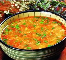 Tomato Soup with Seasoning