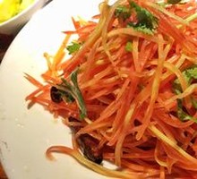 Yellow Radish and Lamb Dumplings