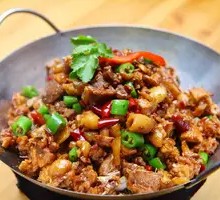 Spicy Chicken Dry Pot