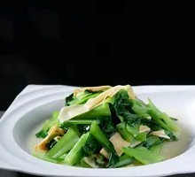 Bok Choy Tofu Skin Stir-fry