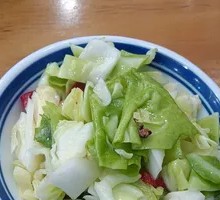 Stir-fried Napa Cabbage