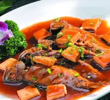 Braised Yellow Croaker with Tofu