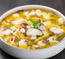 Spicy Sour Fish in Golden Soup