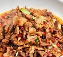 Three-Year Fermented Chili Pork Stir-Fry