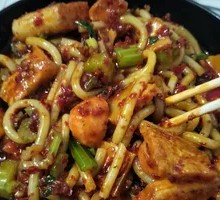 Stir-Fried Naan Noodles