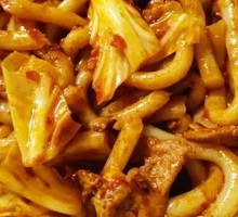 Kimchi Fried Rice Noodles