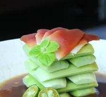 Cucumber with Sea Scallop