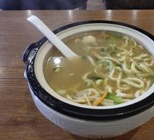 Health-Preserving Mushroom Scissors Noodles