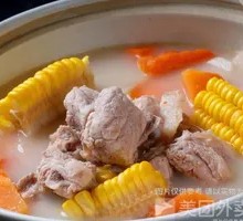 Corn and Pork Rib Noodles