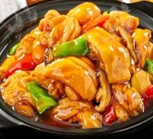 Fish Tofu Stir-Fried Chicken Pot