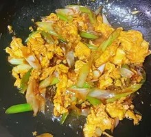 Scallion and Soy Sauce Stir-Fried Eggs