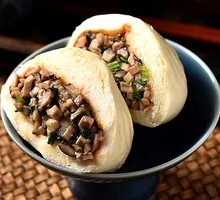 Cabbage and Mushroom Dumplings