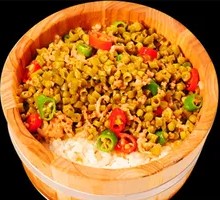 Sour Pickled Mustard Greens with Minced Pork Fried Rice