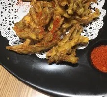 Salted Pepper Mushrooms