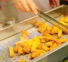 Glazed Sweet Potato Strips