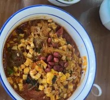 Egg Vegetarian Stir-fried Paomo