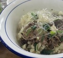 Beef Noodle Soup with Steamed Bread