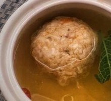 Crab Meat Lion's Head Meatballs