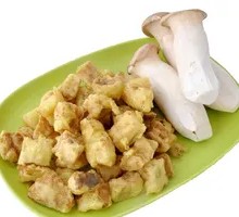 Fried King Oyster Mushroom