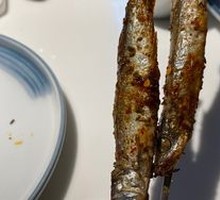 Grilled Pollock with Roe