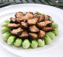 Braised Button Mushrooms with Mixed Fillings