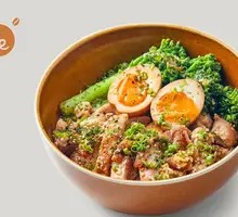 Japanese Scallion Ginger Chicken Rice