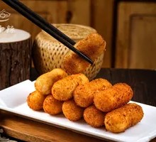 Popping Brown Sugar Glutinous Rice Cake