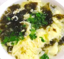 Seaweed and Egg Soup