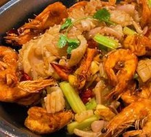 Spicy Squid and Shrimp