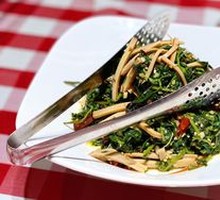 Stir-fried枸杞芽 Salad