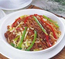 Pickled Vegetable Stir-Fried Noodles