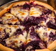Purple Sweet Potato Pizza