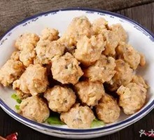 Crispy Pork Meatballs