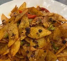 Salt-fried Pork with Potato Slices