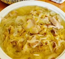Pork and Sauerkraut Stew with Vermicelli