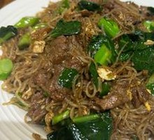 Dry Fried Rice Noodles