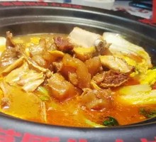 Beef Tripe and Tendon Hot Pot