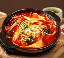 Braised Watercress in Clay Pot