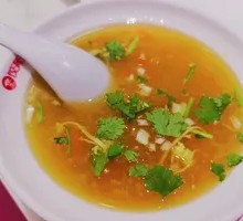 Fried Egg Mixed Vegetable Soup