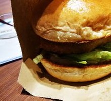 Premium Fresh Shrimp Burger