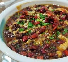 Sichuan Boiled Pork Slices