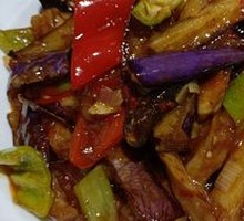 Eggplant and Green Beans Stir-fry